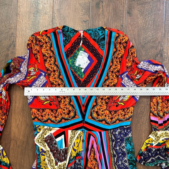 FREE PEOPLE boho maxi dress, size M, NWT - Picture 9 of 16